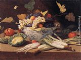 Jan van Kessel Still-life with Vegetables painting